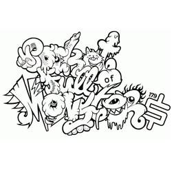 Malvorlage: Graffiti (Andere) #192181 - Kostenlose Malvorlagen zum Ausdrucken