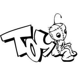 Malvorlage: Graffiti (Andere) #192208 - Kostenlose Malvorlagen zum Ausdrucken