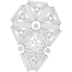 Malvorlage: Optische Täuschung (Andere) #213939 - Kostenlose Malvorlagen zum Ausdrucken