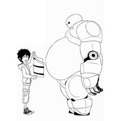 Malvorlage: Big Hero 6 (Animationsfilme) #206697 - Kostenlose Malvorlagen zum Ausdrucken