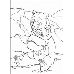 Malvorlage: Brother Bear (Animationsfilme) #210095 - Kostenlose Malvorlagen zum Ausdrucken