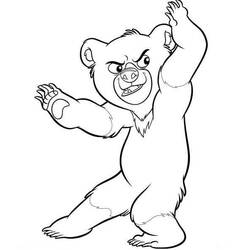 Malvorlage: Brother Bear (Animationsfilme) #210098 - Kostenlose Malvorlagen zum Ausdrucken