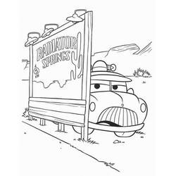 Malvorlage: Die Bagnoles (Cars) (Animationsfilme) #132522 - Kostenlose Malvorlagen zum Ausdrucken