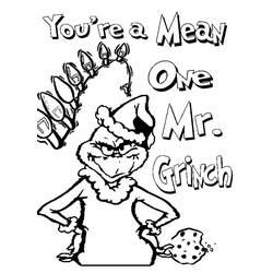 Malvorlage: Grinch (Animationsfilme) #188352 - Kostenlose Malvorlagen zum Ausdrucken