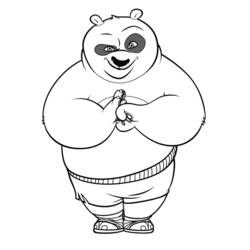 Malvorlage: Kung Fu Panda (Animationsfilme) #73368 - Kostenlose Malvorlagen zum Ausdrucken