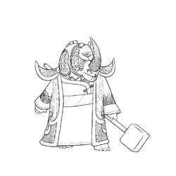 Malvorlage: Kung Fu Panda (Animationsfilme) #73438 - Kostenlose Malvorlagen zum Ausdrucken