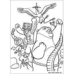 Malvorlage: Kung Fu Panda (Animationsfilme) #73525 - Kostenlose Malvorlagen zum Ausdrucken