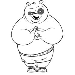Malvorlage: Kung Fu Panda (Animationsfilme) #73565 - Kostenlose Malvorlagen zum Ausdrucken