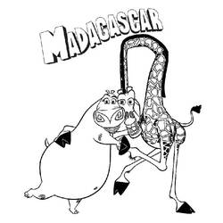 Malvorlage: Madagascar (Animiert) (Animationsfilme) #209752 - Kostenlose Malvorlagen zum Ausdrucken
