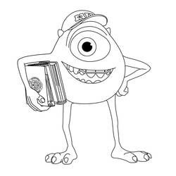 Malvorlage: Monsters Inc. (Animationsfilme) #132347 - Kostenlose Malvorlagen zum Ausdrucken