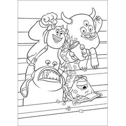 Malvorlage: Monsters University (Animationsfilme) #206383 - Kostenlose Malvorlagen zum Ausdrucken