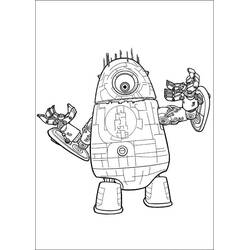 Malvorlage: Monsters vs. Aliens (Animationsfilme) #206186 - Kostenlose Malvorlagen zum Ausdrucken