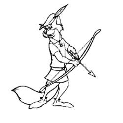 Malvorlage: Robin Hood (Animationsfilme) #133094 - Kostenlose Malvorlagen zum Ausdrucken