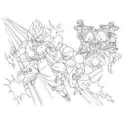 Malvorlage: Dragon Ball Z (Anime und Manga) #38542 - Kostenlose Malvorlagen zum Ausdrucken