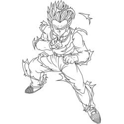 Malvorlage: Dragon Ball Z (Anime und Manga) #38560 - Kostenlose Malvorlagen zum Ausdrucken