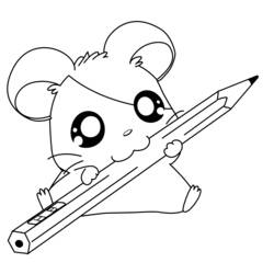 Malvorlage: Hamtaro (Anime und Manga) #39916 - Kostenlose Malvorlagen zum Ausdrucken