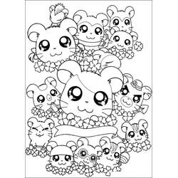 Malvorlage: Hamtaro (Anime und Manga) #40207 - Kostenlose Malvorlagen zum Ausdrucken