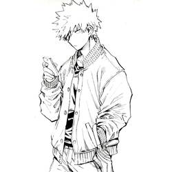 Malvorlage: Katsuki Bakugo (Anime und Manga) #217096 - Kostenlose Malvorlagen zum Ausdrucken