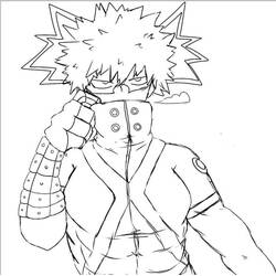 Malvorlage: Katsuki Bakugo (Anime und Manga) #217097 - Kostenlose Malvorlagen zum Ausdrucken