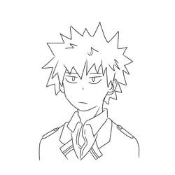 Malvorlage: Katsuki Bakugo (Anime und Manga) #217107 - Kostenlose Malvorlagen zum Ausdrucken