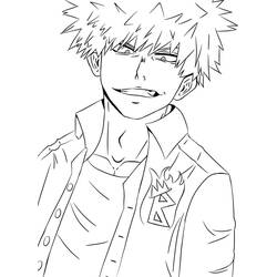 Malvorlage: Katsuki Bakugo (Anime und Manga) #217109 - Kostenlose Malvorlagen zum Ausdrucken