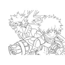 Malvorlage: My Hero Academia (Anime und Manga) #176005 - Kostenlose Malvorlagen zum Ausdrucken