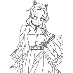 Malvorlage: Shinobu Kocho (Anime und Manga) #219303 - Kostenlose Malvorlagen zum Ausdrucken