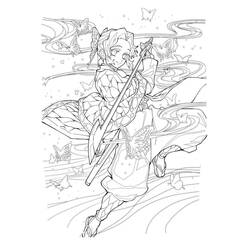 Malvorlage: Shinobu Kocho (Anime und Manga) #219318 - Kostenlose Malvorlagen zum Ausdrucken