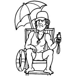 Malvorlage: Rettungsschwimmer (Berufe und Karrieren) #205621 - Kostenlose Malvorlagen zum Ausdrucken