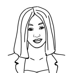 Malvorlage: Cardi B (Berühmte personen) #173551 - Kostenlose Malvorlagen zum Ausdrucken
