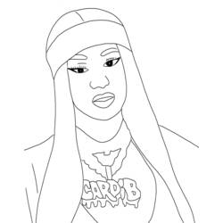 Malvorlage: Cardi B (Berühmte personen) #173556 - Kostenlose Malvorlagen zum Ausdrucken