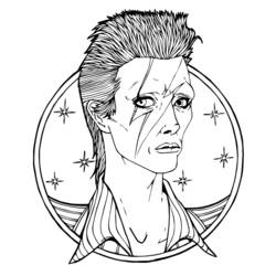Malvorlage: David Bowie (Berühmte personen) #122063 - Kostenlose Malvorlagen zum Ausdrucken