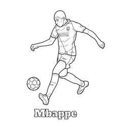 Malvorlage: Kylian Mbappe (Berühmte personen) #218351 - Kostenlose Malvorlagen zum Ausdrucken