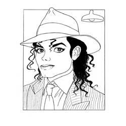 Malvorlage: Michael Jackson (Berühmte personen) #212389 - Kostenlose Malvorlagen zum Ausdrucken
