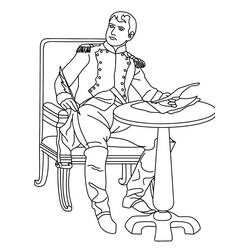 Malvorlage: Napoleon Bonaparte (Berühmte personen) #218386 - Kostenlose Malvorlagen zum Ausdrucken