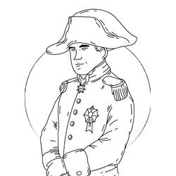 Malvorlage: Napoleon Bonaparte (Berühmte personen) #218387 - Kostenlose Malvorlagen zum Ausdrucken