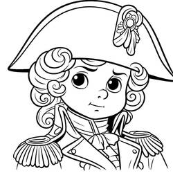 Malvorlage: Napoleon Bonaparte (Berühmte personen) #218392 - Kostenlose Malvorlagen zum Ausdrucken