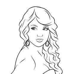 Malvorlage: Taylor Swift (Berühmte personen) #208108 - Kostenlose Malvorlagen zum Ausdrucken
