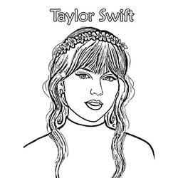 Malvorlage: Taylor Swift (Berühmte personen) #208109 - Kostenlose Malvorlagen zum Ausdrucken