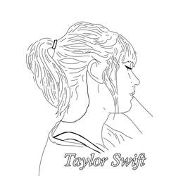 Malvorlage: Taylor Swift (Berühmte personen) #208116 - Kostenlose Malvorlagen zum Ausdrucken