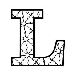 Zeichnungen zum Ausmalen: Buchstabe L - Kostenlose Malvorlagen zum Ausdrucken