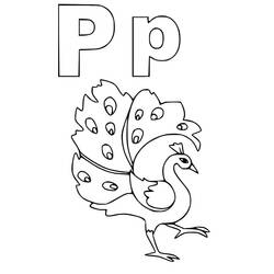 Malvorlage: Buchstabe P (Buchstaben und Alphabet) #194738 - Kostenlose Malvorlagen zum Ausdrucken