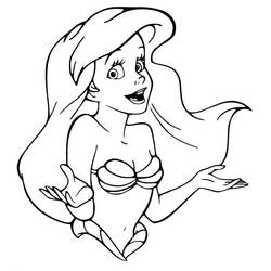 Malvorlage: Arielle (Cartoon-Charaktere) #178427 - Kostenlose Malvorlagen zum Ausdrucken