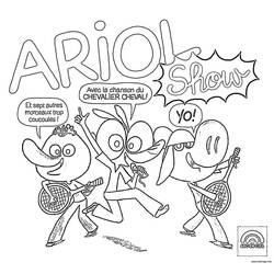 Malvorlage: Ariol (Cartoon-Charaktere) #183538 - Kostenlose Malvorlagen zum Ausdrucken