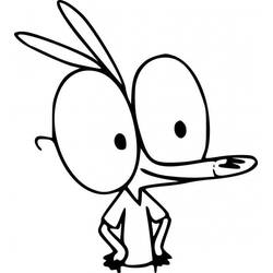 Malvorlage: Ariol (Cartoon-Charaktere) #183542 - Kostenlose Malvorlagen zum Ausdrucken