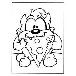 Malvorlage: Baby Looney Tunes (Cartoon-Charaktere) #26513 - Kostenlose Malvorlagen zum Ausdrucken
