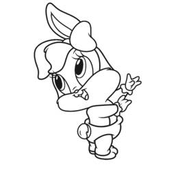 Malvorlage: Baby Looney Tunes (Cartoon-Charaktere) #26532 - Kostenlose Malvorlagen zum Ausdrucken