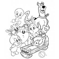 Malvorlage: Baby Looney Tunes (Cartoon-Charaktere) #26564 - Kostenlose Malvorlagen zum Ausdrucken