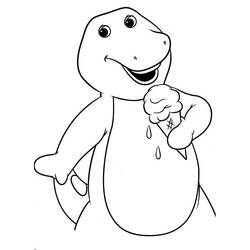 Malvorlage: Barney (Cartoon-Charaktere) #203005 - Kostenlose Malvorlagen zum Ausdrucken