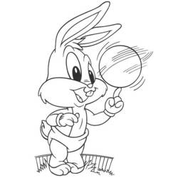 Malvorlage: Bugs Bunny (Cartoon-Charaktere) #26392 - Kostenlose Malvorlagen zum Ausdrucken
